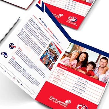 dise&ntilde;o de folders